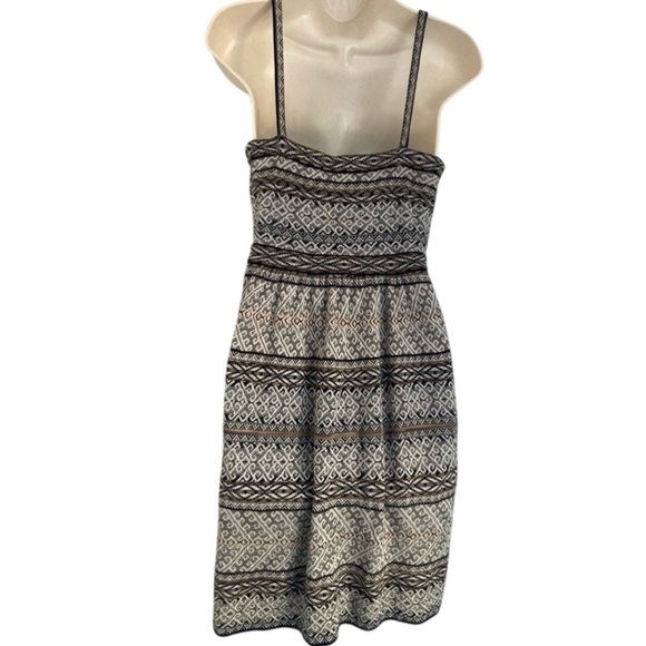 Peruvian Connection Sleeveless Geo Dress Boho Pima Cotton Women’s Size Small - Picture 2 of 11